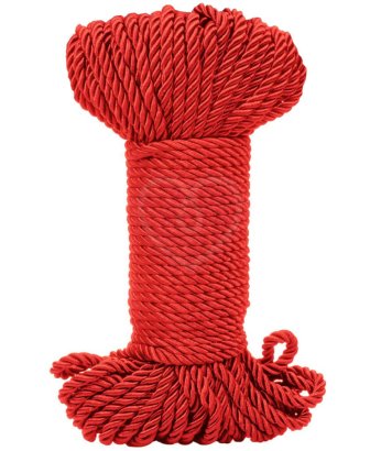 Верёвка Scandal BDSM Rope 30 метров красная