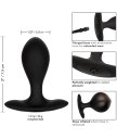 Утяжелённая расширяемая анальная пробка Weighted Silicone Inflatable Plug