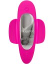 Стимулятор клитора с язычком и вибрацией Lock-N-Play Flicker Panty Teaser с пультом розовый