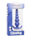 Анальная цепочка из 6 шариков для ношения Cheeky X-6 Beads синяя