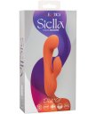 Вибратор с клиторальным кончиком Stella Liquid Silicone Dual G