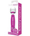 Мини-массажер с кристаллами BodyWand Neon Edition фиолетовый