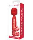 Мини-массажер с кристаллами BodyWand Love Edition красный