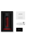 Интерактивный мастурбатор Lelo F1S V3 с вибрацией и звуковой стимуляцией красный