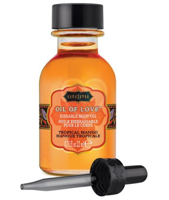 Согревающий гель KamaSutra Oil of Love Tropical Mango Манго 22 мл