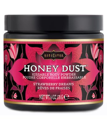 Ароматная пудра для тела KamaSutra Honey Dust Strawberry Dreams Клубника 170 г