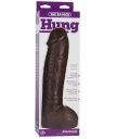 Насадка для трусиков большая Vac-U-Lock Realistic Hung коричневая