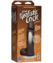 Реалистичный фаллоимитатор с присоской и Vac-U-Lock Ultra Realistic Cock 16 см коричневый 