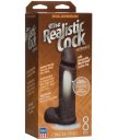 Реалистичный фаллоимитатор с присоской и Vac-U-Lock Ultra Realistic Cock 18 см коричневый