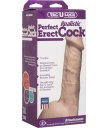 Насадка к трусикам фаллоимитатор Vac-U-Lock Perfect Erect Realistic Cock 14 см телесный