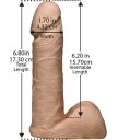 Страпон с реалистичным фаллоимитатором Vac-U-Lock Ultraskyn Cock Ultra Harness 15 см