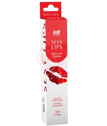 Блеск для губ с гиалуроновой кислотой Intt Sexy Lips 3,5 мл
