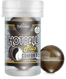 Анальный лубрикант в шариках Hot Ball Conforto с маслами гвоздики и мяты