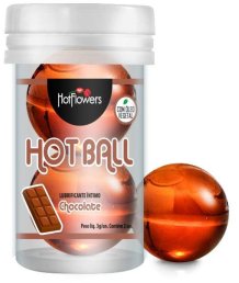 Масляный лубрикант в шариках Hot Ball Aromatic Шоколад