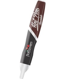 Ручка для рисования на теле Hot Pen со вкусом шоколада 35 г