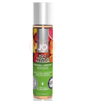 Съедобный лубрикант System JO H2O Flavored Tropical Passion с ароматом Тропические фрукты 30 мл