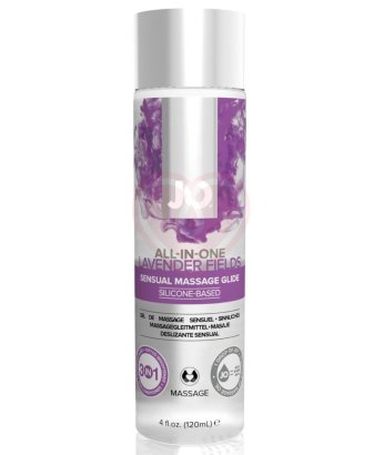 Массажный гель-масло All-In-One Massage Oil Lavender с ароматом лаванды 120 мл
