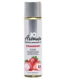 Ароматное массажное масло System Jo Aromatix Strawberry Клубника 120 мл