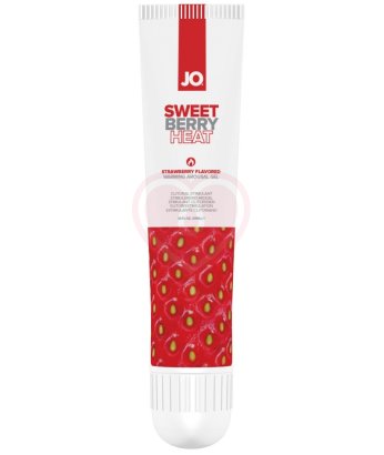 Возбуждающий гель для клитора System JO Sweet Berry Heat клубничный 10 мл