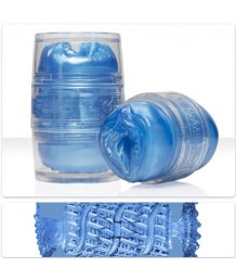 Сквозной мастурбатор Fleshlight Quickshot Alien Blue Metallic синий