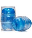 Сквозной мастурбатор Fleshlight Quickshot Alien Blue Metallic синий