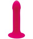 Вибратор с присоской Hitsens 2 Vibe розовый 14,5 см