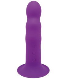 Вибратор с присоской Hitsens 3 Vibe фиолетовый 16 см