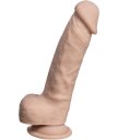 Реалистичный фаллоимитатор на присоске Silexd Model 1 Real Skin телесный 18 см