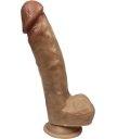 Реалистичный фаллоимитатор на присоске Silexd Model 1 Premium Real Skin телесный 21 см