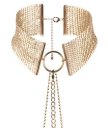 Ошейник из металлической сетки Bijoux Indiscrets Metallic Mesh Collar золотистый