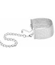 Металлические наручники-браслеты Bijoux Magnifique Metallic Chain серебряные