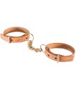 Узкие наручники Bijoux Indiscrets Maze Thin Handcuffs коричневые