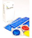Ароматизированные презервативы Unilatex Multifrutis цветные 12 шт
