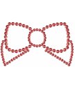 Украшение-бантик на грудь Bijoux Mimi Bow красное