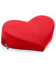 Подушка для секса Liberator Heart Wedge в форме сердца красная