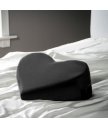 Подушка для секса Liberator Heart Wedge в форме сердца чёрная
