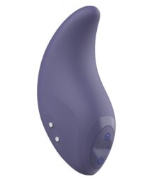 Изогнутый мини-вибратор Bcurious Premium Massager фиолетовый