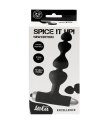 Анальная ёлочка с вибропулей Spice It Up New Edition Excellence чёрная