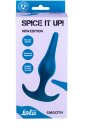 Анальная пробка Spice It Up Smooth бирюзовая