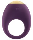 Эрекционное кольцо с подсветкой Luz Eclipse Vibrating Cock Ring фиолетовый