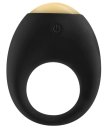 Эрекционное кольцо с подсветкой Luz Eclipse Vibrating Cock Ring чёрный