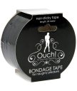 Скотч для бондажа Ouch! Bondage Tape 20 метров чёрный