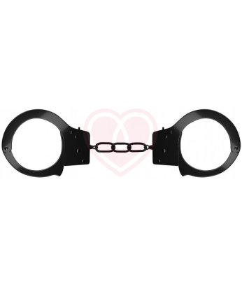 Металлические наручники Beginner's Handcuffs чёрные