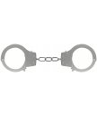 Металлические наручники Pleasure Handcuffs серебряные