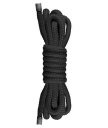Верёвка Ouch! Japanese Mini Rope 1,5 метра чёрная