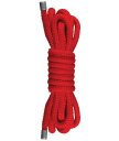Верёвка Ouch! Japanese Mini Rope 1,5 метра красная