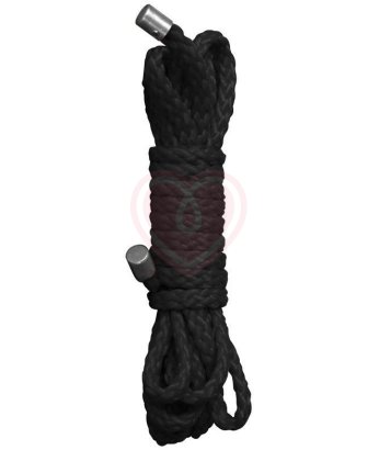Верёвка Ouch! Kinbaku Mini Rope 1,5 метра чёрная