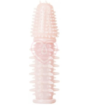 Стимулирующая насадка на пенис с шипами Thrilling Silicone Penis Extension