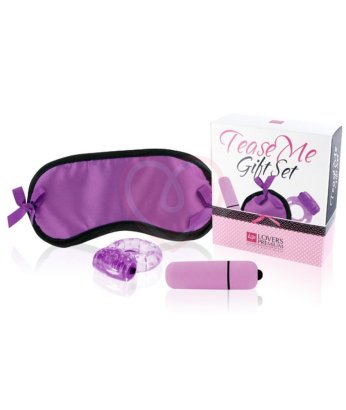 Набор для любовных игр LoversPremium Tease Me Gift Set фиолетовый