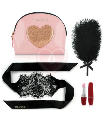 Набор романтичных мини-игрушек Rianne S Kit d'Amour с пудровой сумочкой